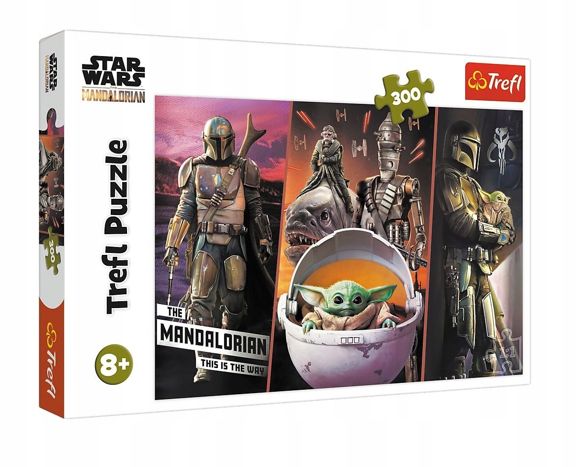 

Puzzle 300 Tajemniczy Baby Yoda Star Wars Trefl