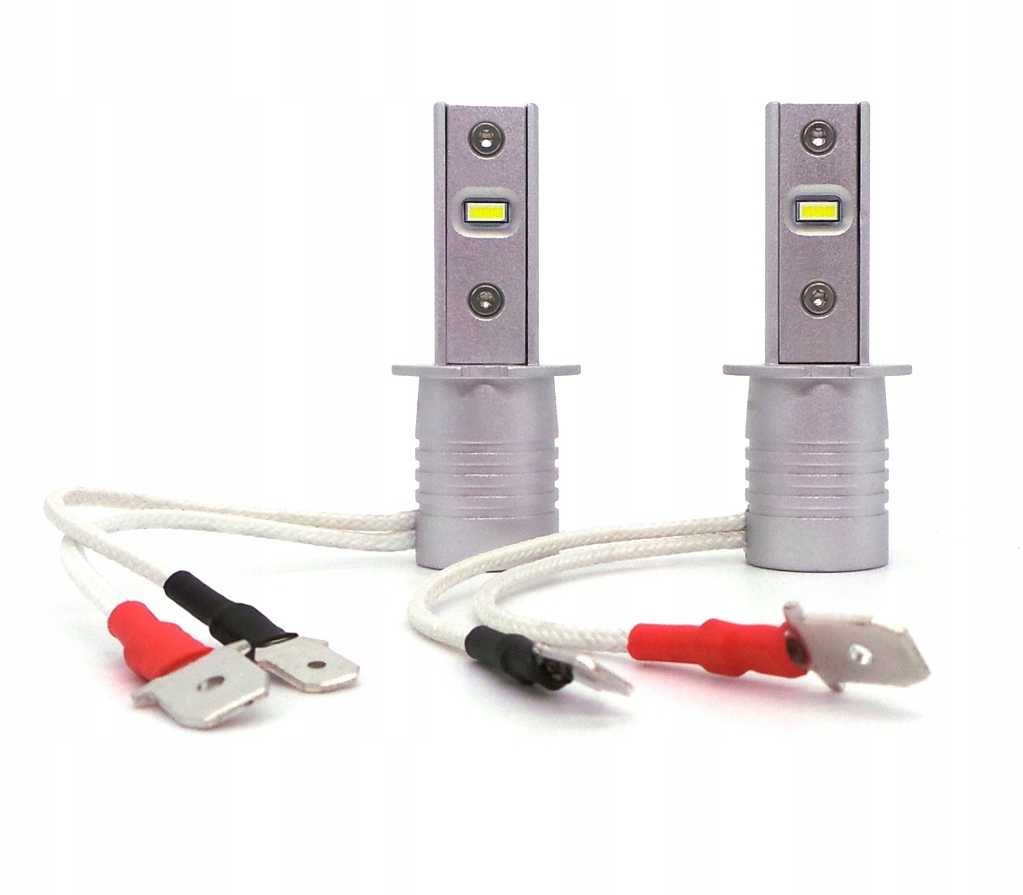 Led žiarovky H3 9V-30V Canbus 2ks Novinka 2x4000lm