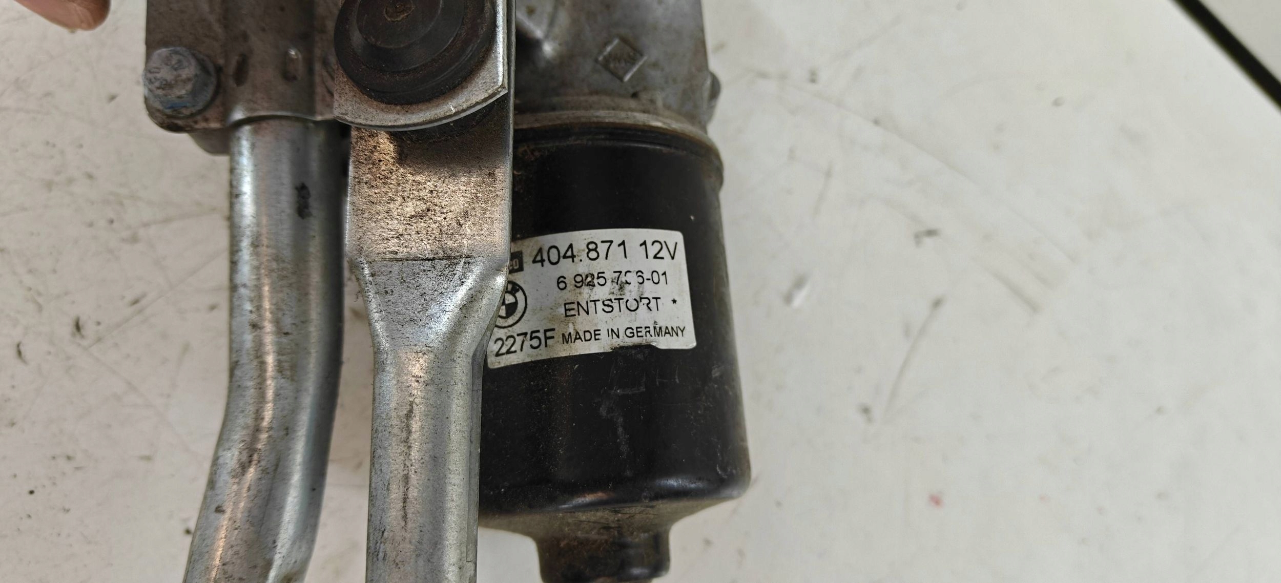 BMW 1 E81 E87 Mécanisme et Micro moteur Essuie glaces Vitres przedniej czolowej