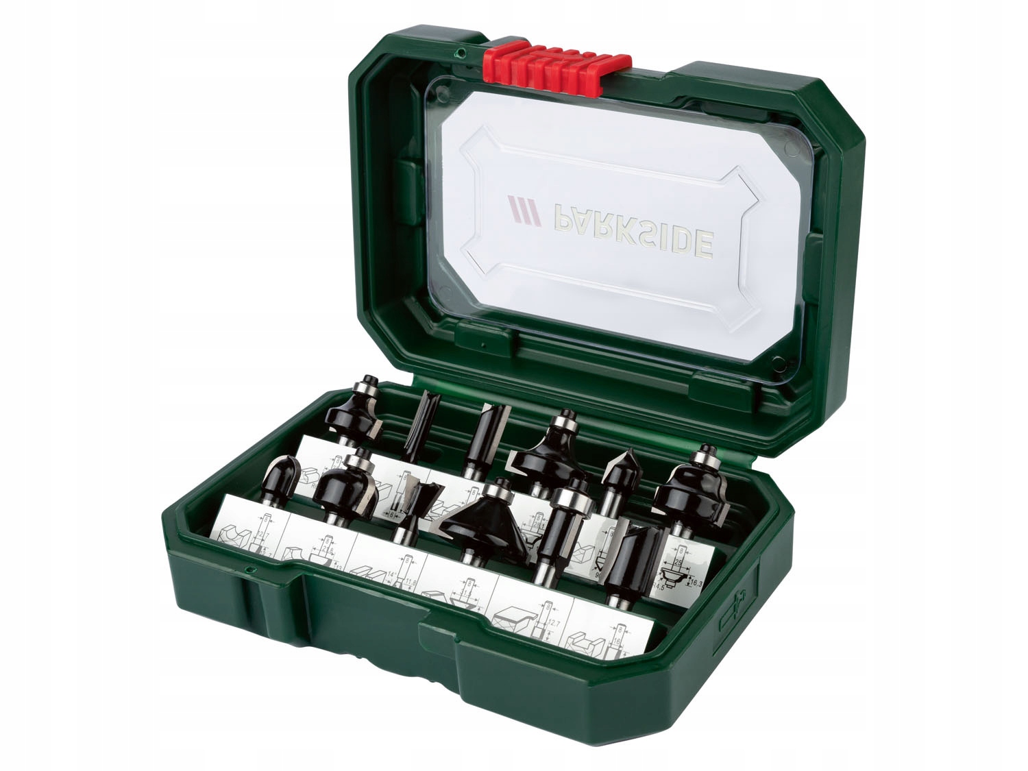 

Parkside Zestaw frezów Pfb 12 A1 12 elementów