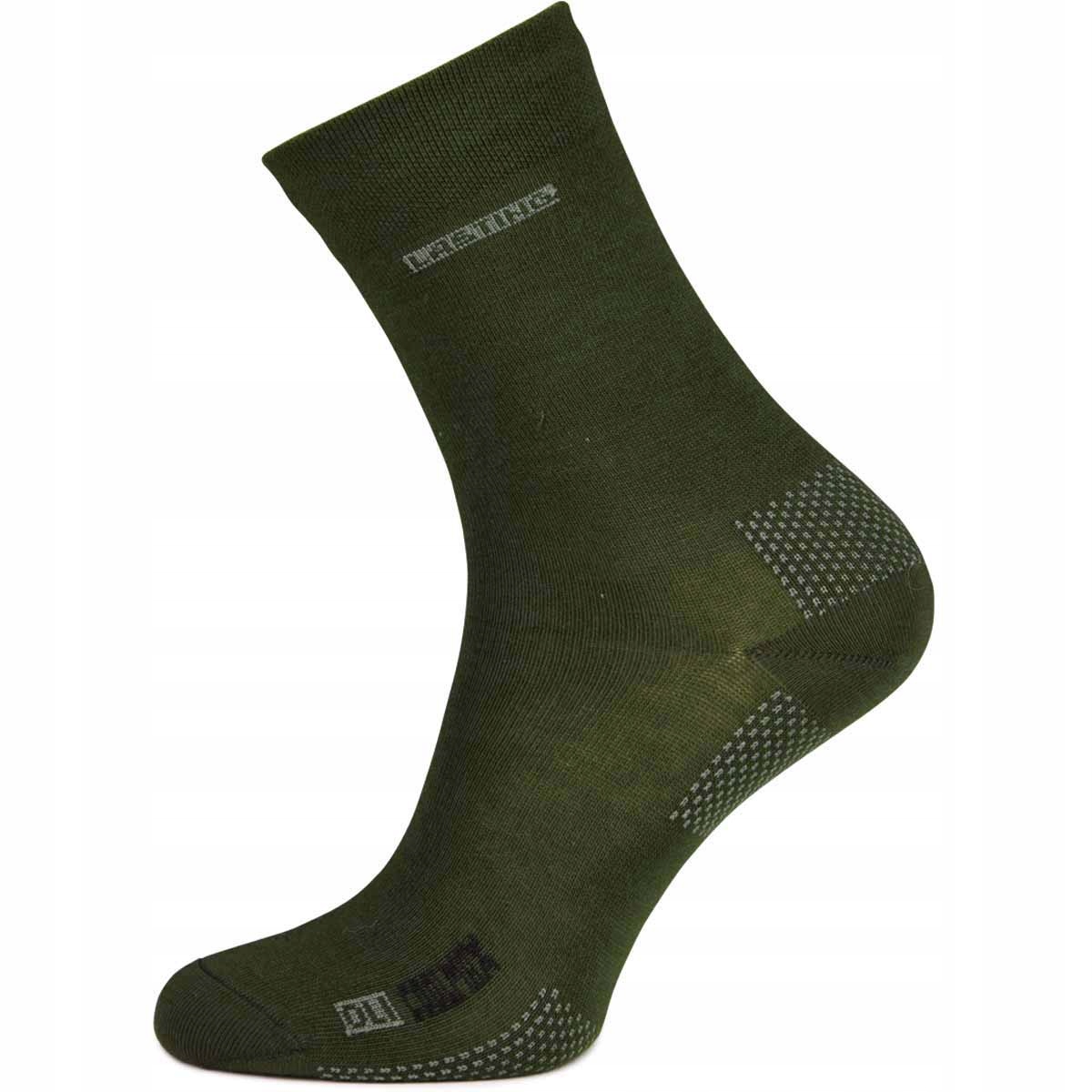 

Skarpety trekkingowe sportowe coolmax zieleń 42-45