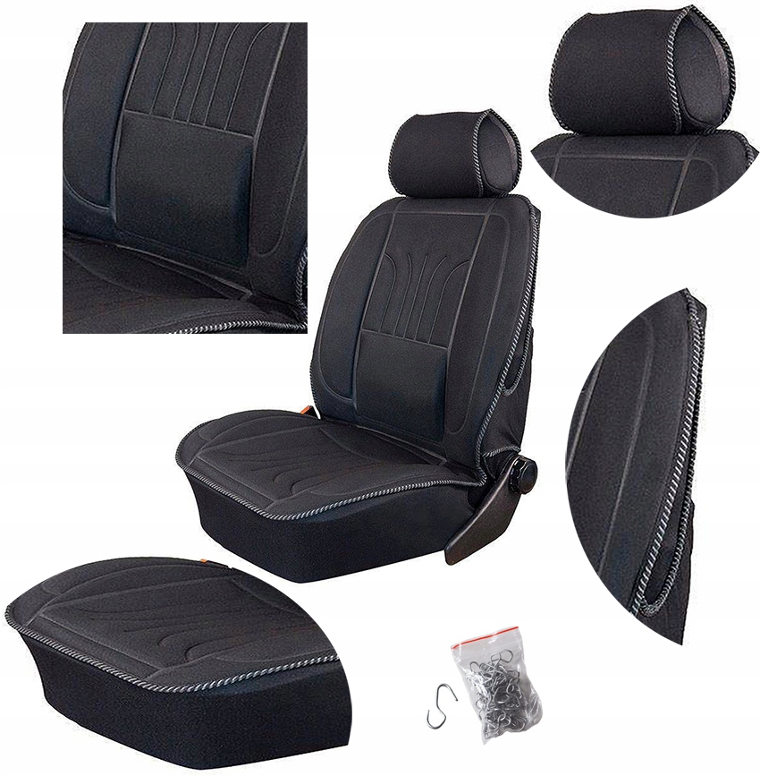 MATA TŁOCZONA POKROWIEC NA FOTEL SAMOCHODOWY ERGONOMICZNA GRUBA MOCNA 1szt Producent Atra