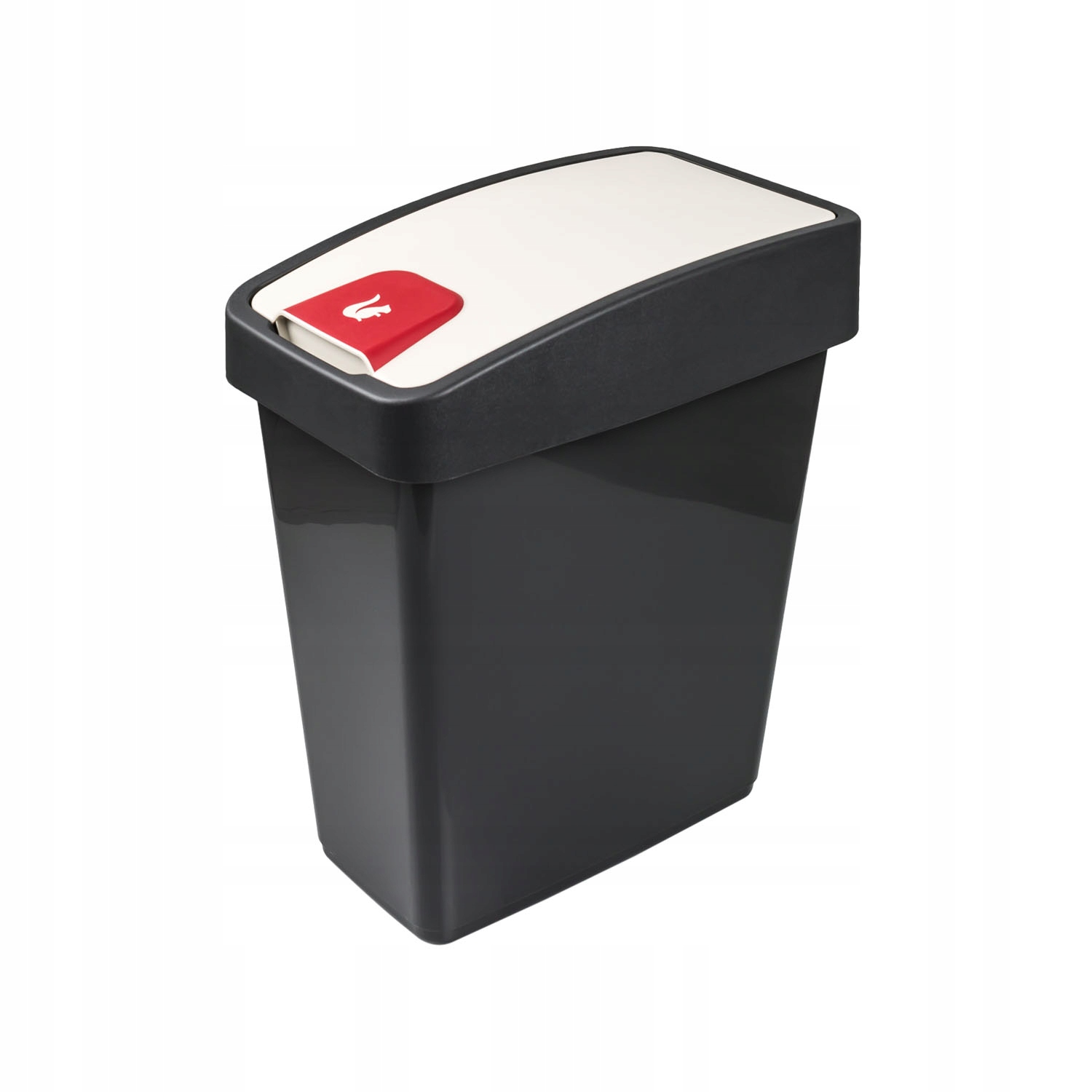

kosz na śmieci z obrotową pokrywą grafit 25L