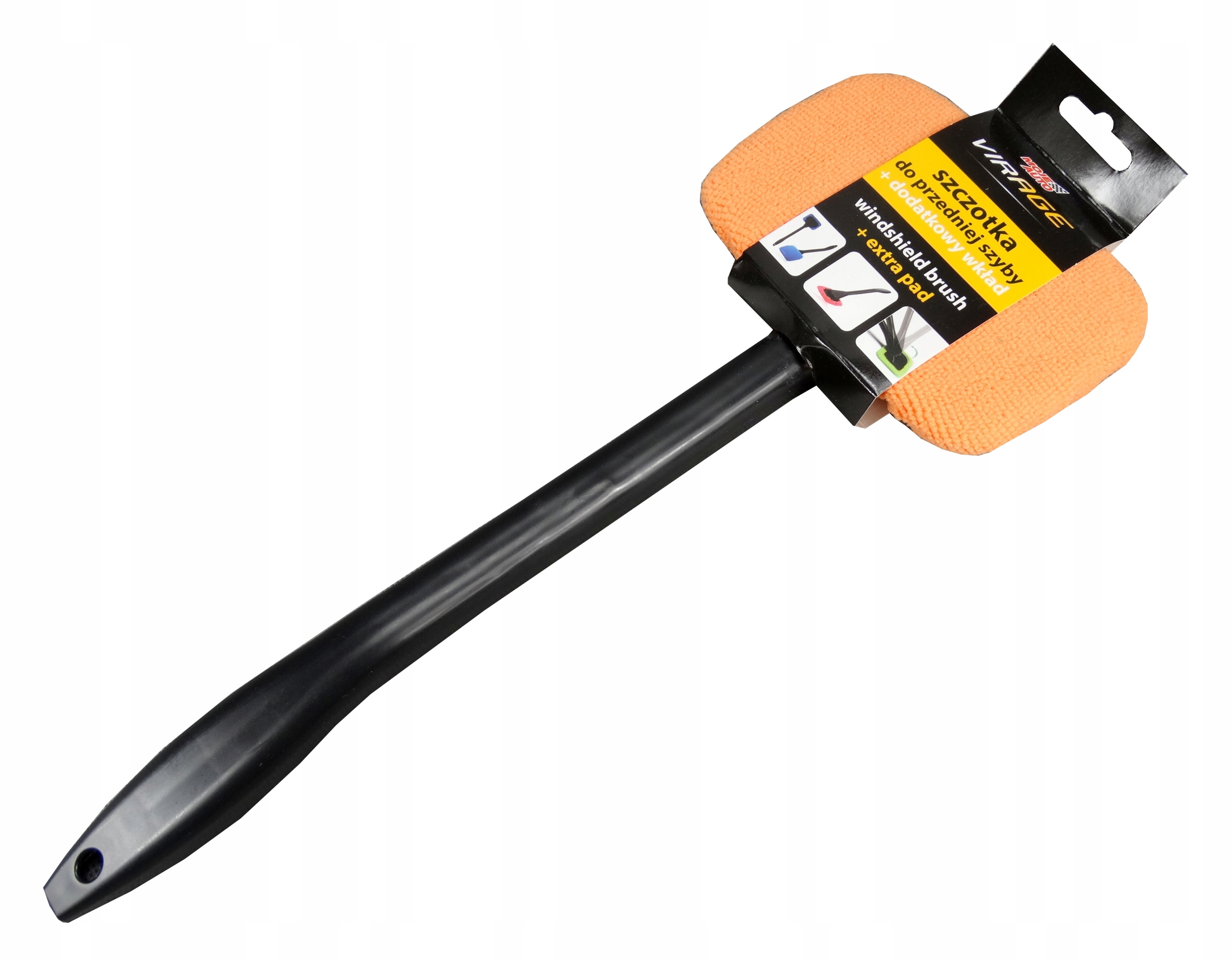 Myjka Do Szyb Okien, Usuwania Pary, Mycie Szyby Przedniej Z Mikrofibrą Ma