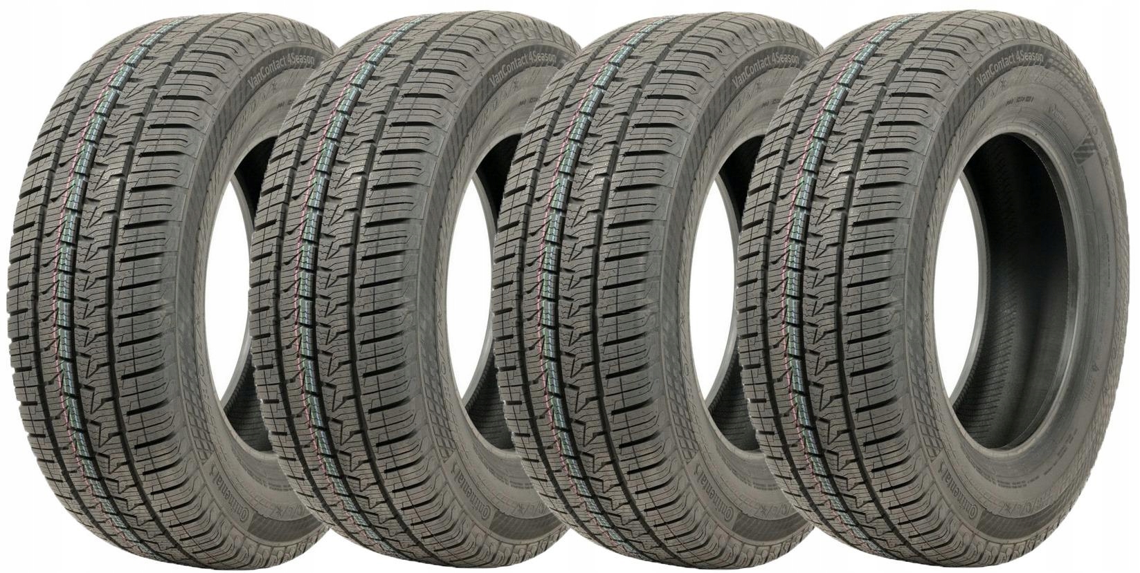4x 195/75 / 16C R M+S Continental VANCONTACT 4SEASON