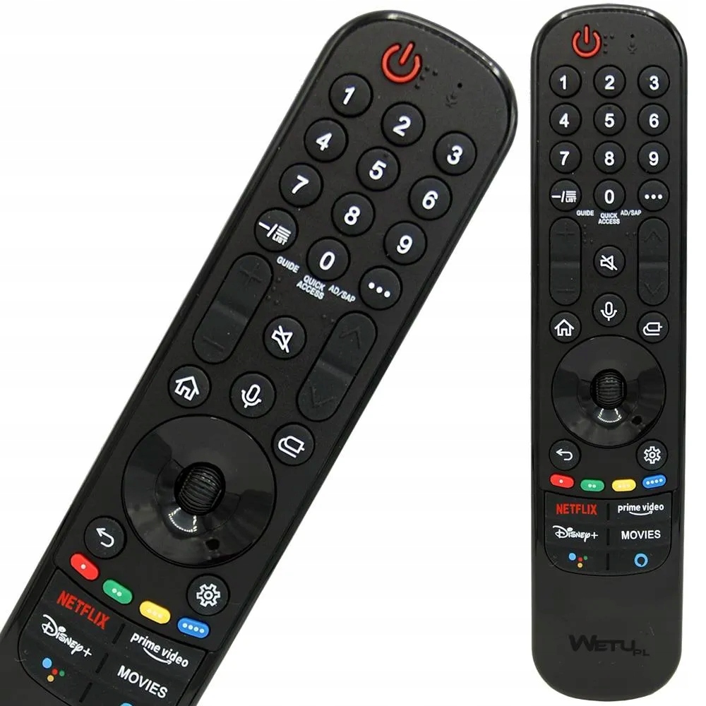 Dálkový Ovladač Magic pro Tv Lg MR21GA Netflix Disney Google 6121Y, kvalita originálu