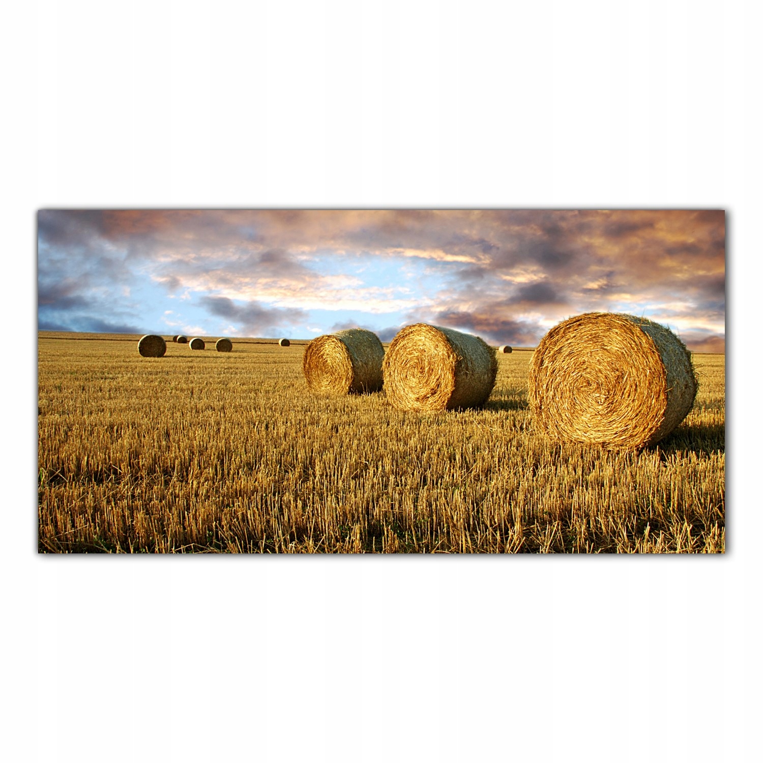 Stogi Siana Farma Vesnice 120x60 cm Lacobel do kuchyně