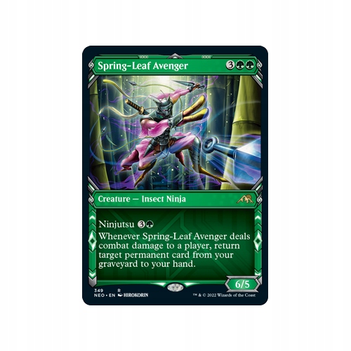 Mtg Spring-Leaf Avenger *Showcase* (Rare)