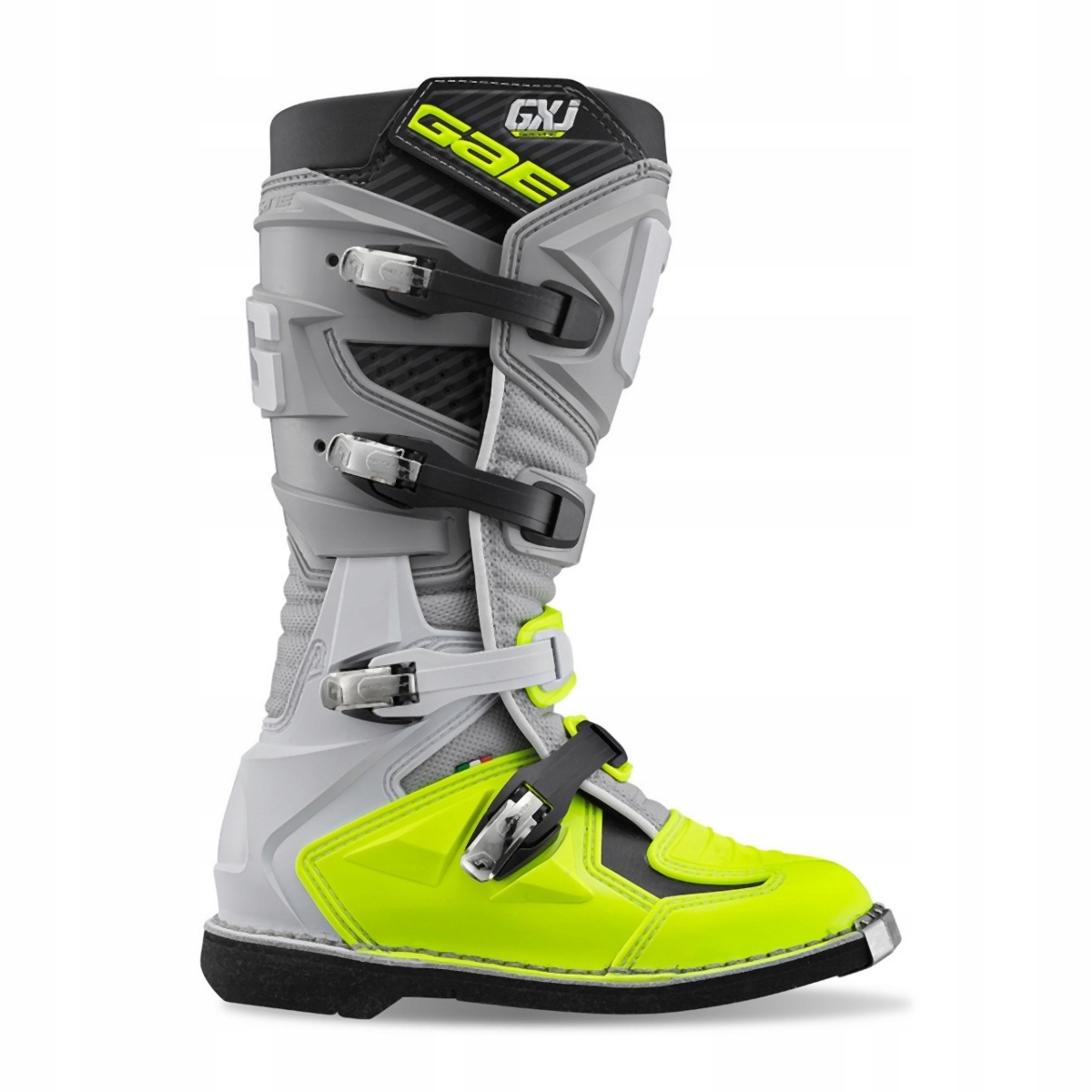Gaerne Cross/enduro topánky Junior/detské Model Gx-j, Šedo-žlté