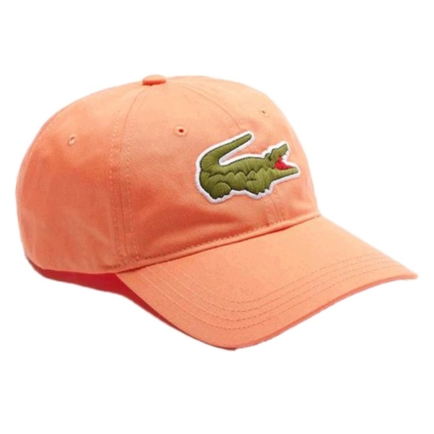 Kšiltovka Lacoste Logo nastavitelná sportovní oranžová unisex