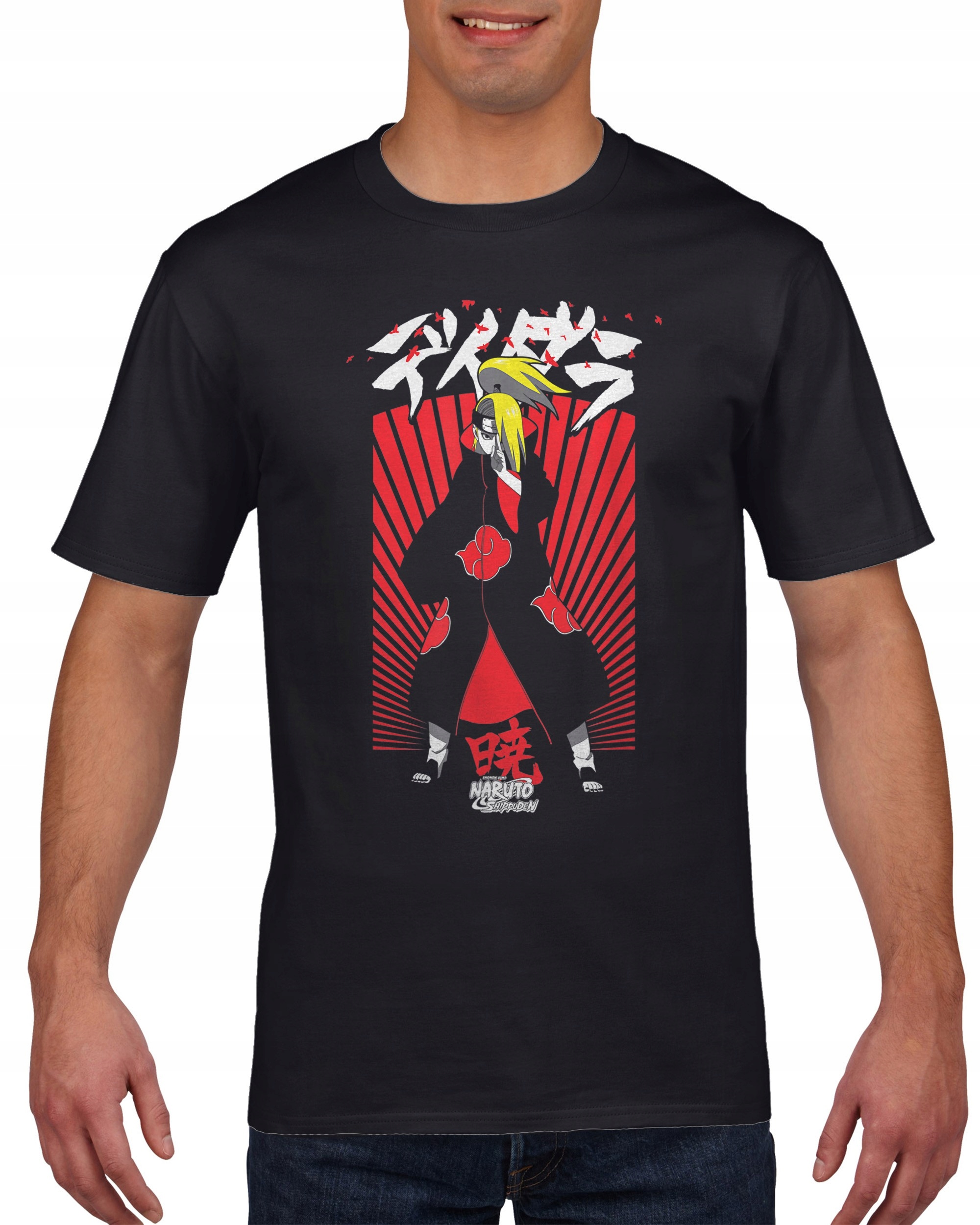 

Koszulka męska Naruto Shippuden manga anime XL