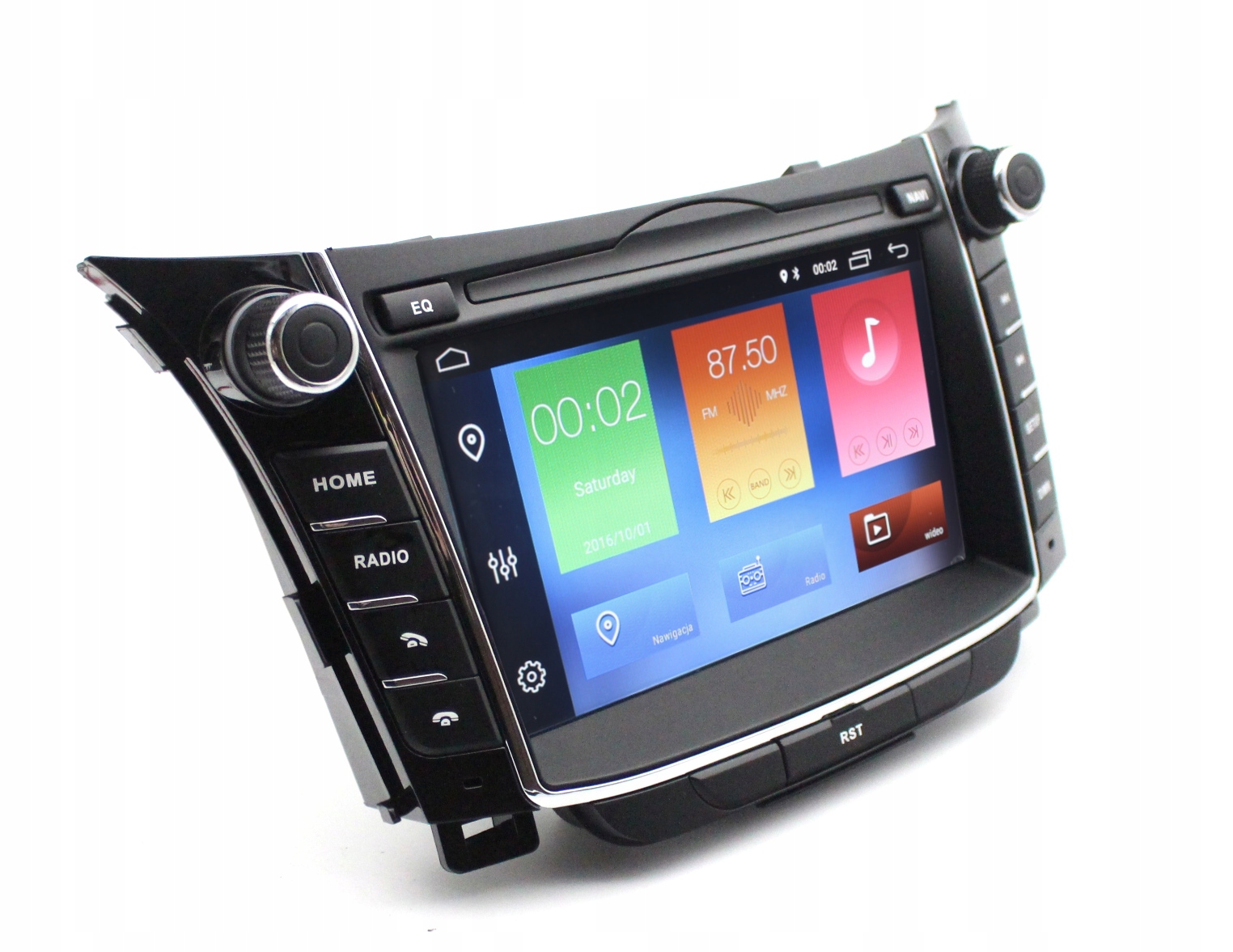 RADIO NAWIGACJA HYUNDAI I30 II 2011-2017 ANDROID Przekątna ekranu 7