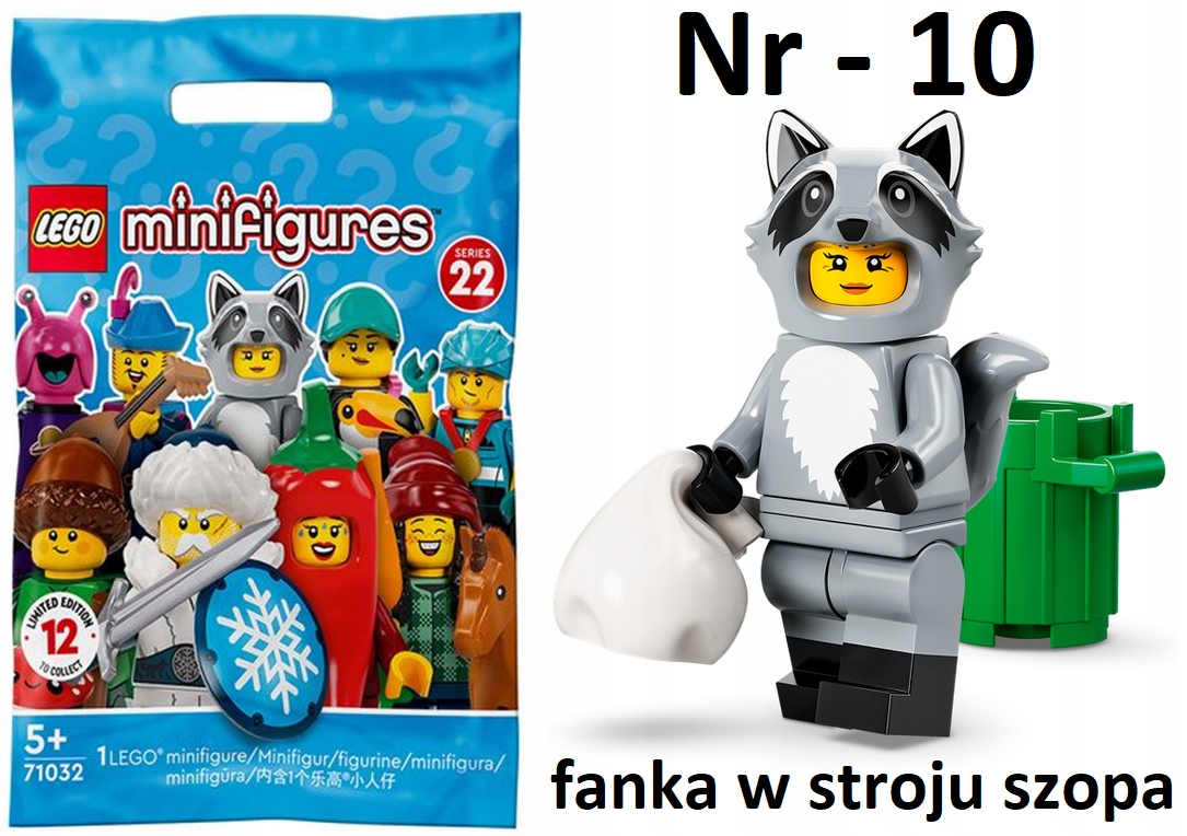 

Lego 71032 Minifigures Fanka W Stroju Szopa Nr 10