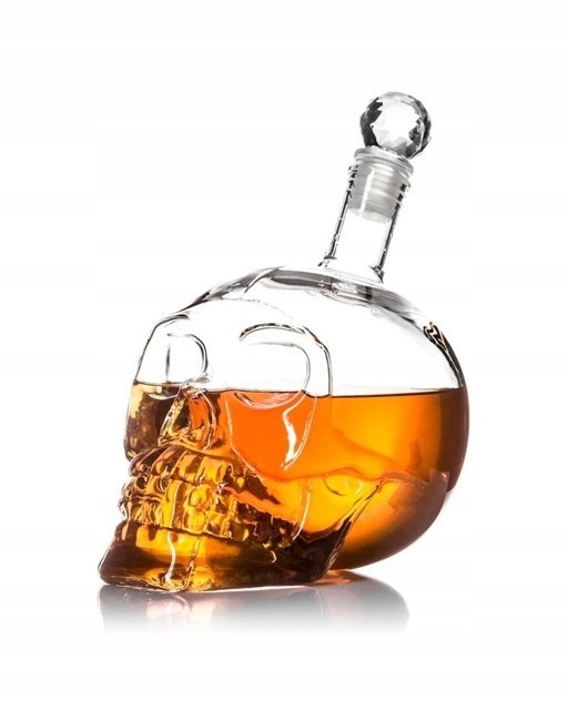 

Karafka kryształowa czaszka 700 ml Gadżet