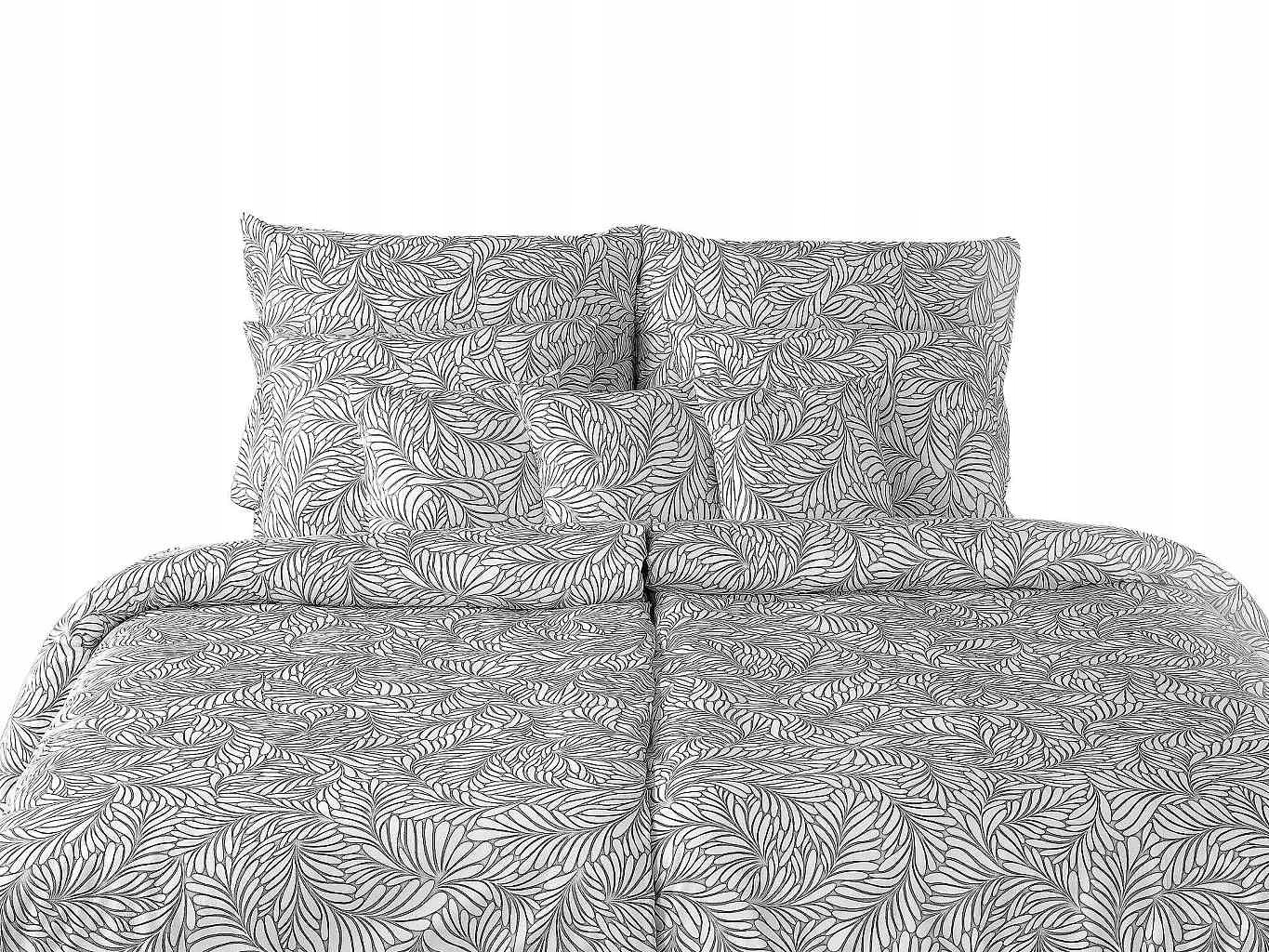 Dadka Obliečky satén Geon Ilúzia šedá 140x200, 70x90 cm