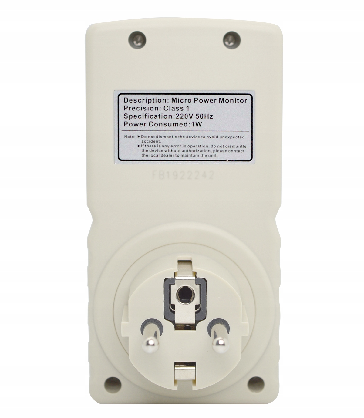 MIERNIK LICZNIK ZUŻYCIA ENERGII PRĄDU WATOMIERZ Marka Benetech