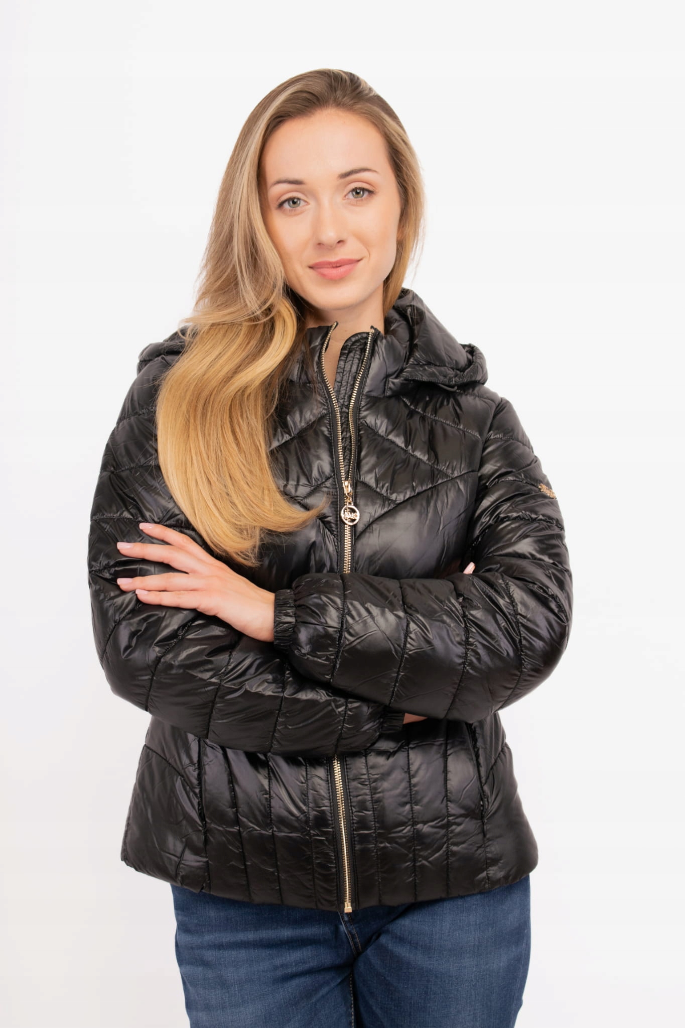 Dámská bunda Liu Jo TF4123 TS073 černá XXL