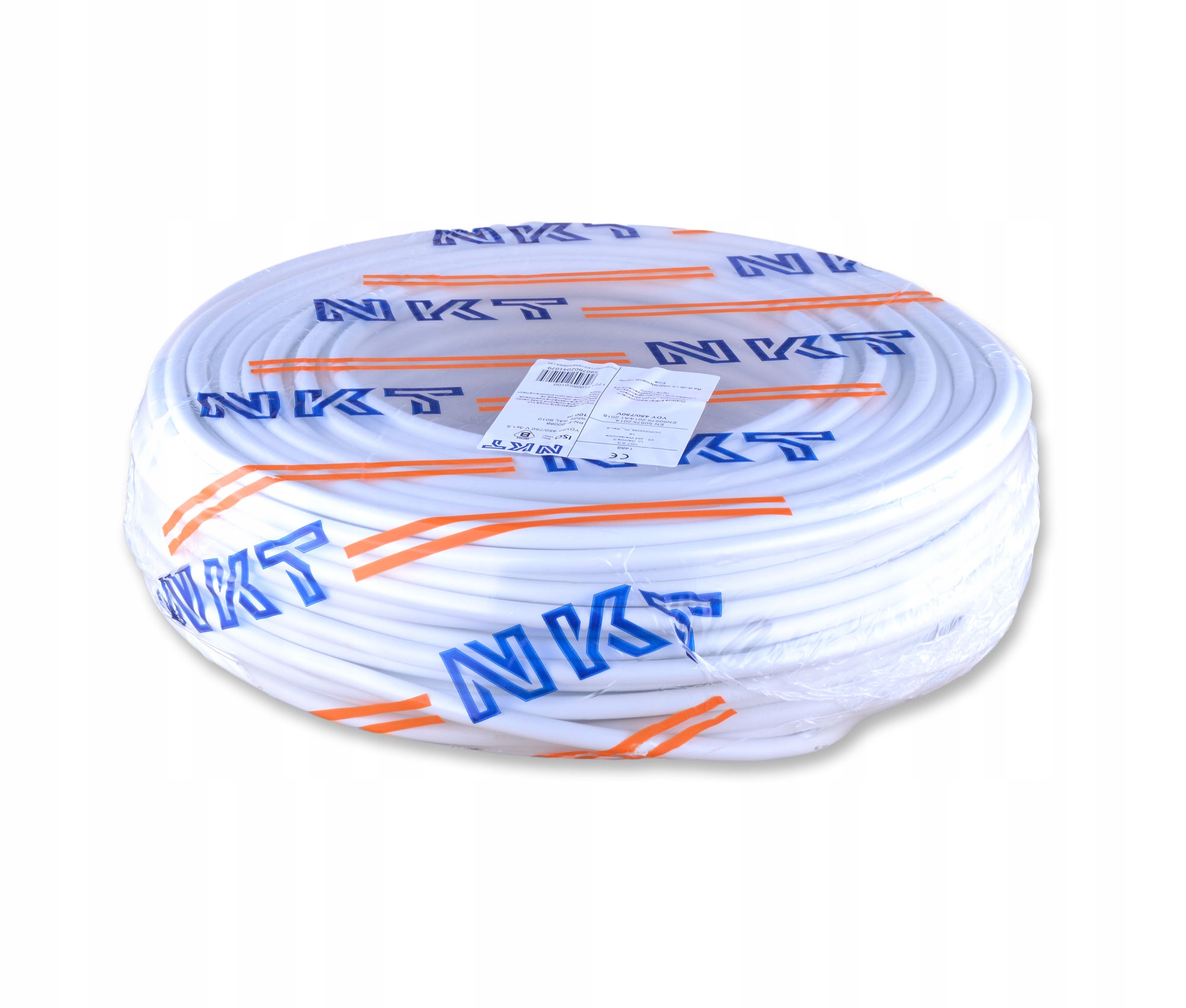 Nkt Przewód Okrągły Kabel Ydy 3x1,5 żo 450/750 50m