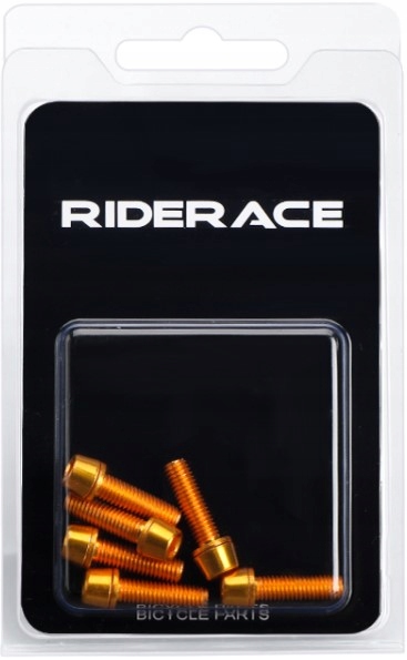 Велосипедные болты Riderace Rl9180-OE из Золотой стали M5 x 23 мм