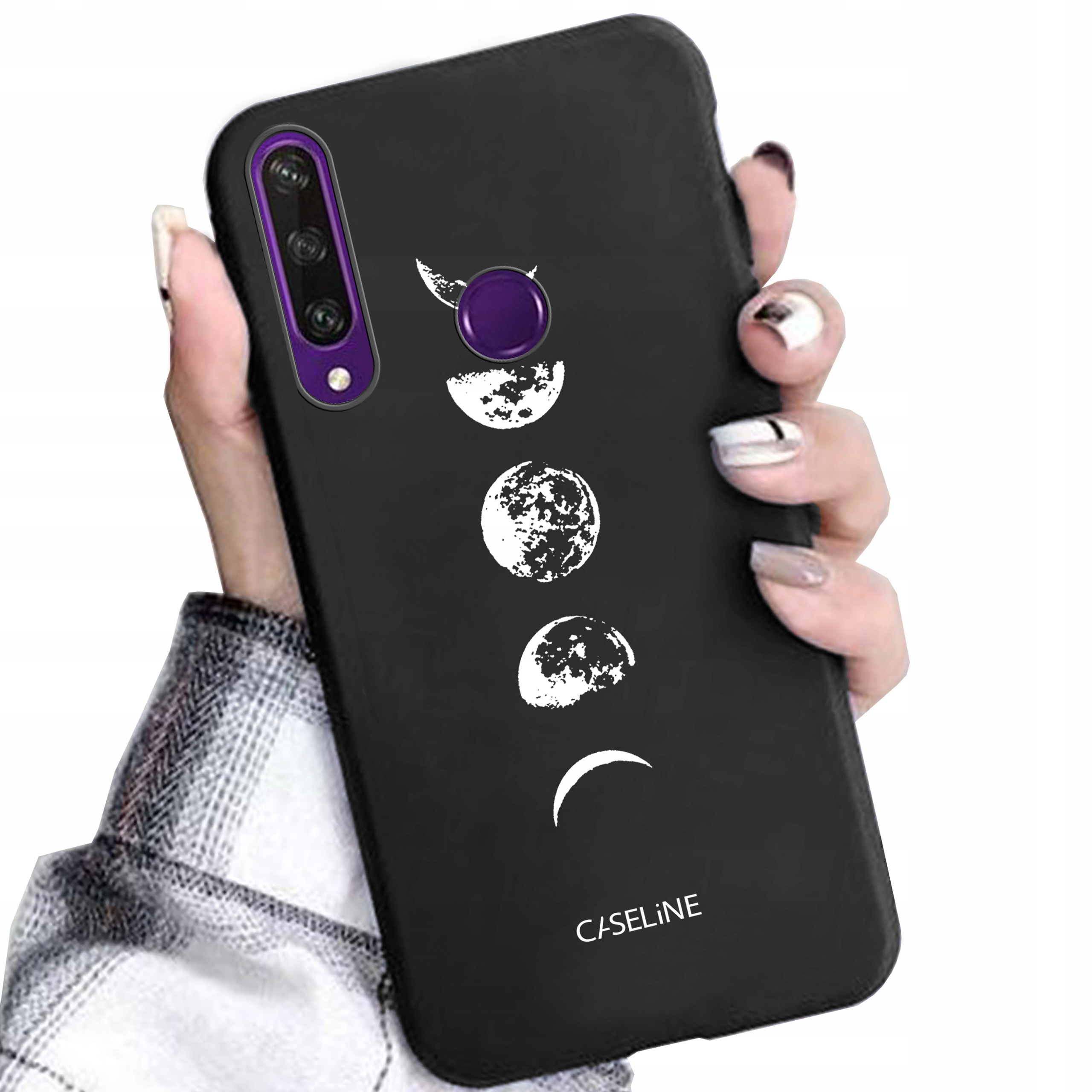 

Etui matowe do Huawei Y6P guma silikon wzory