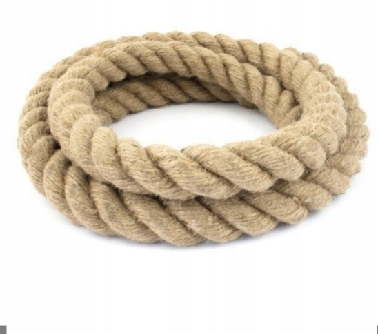 Jutové lano 50 mm – 30 m