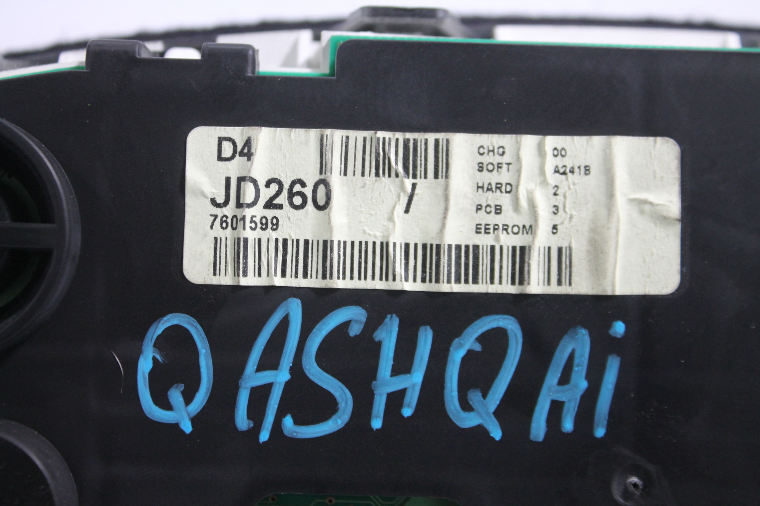 dials dials JD260 QASHQAI J10 1.6B 06-09 UK