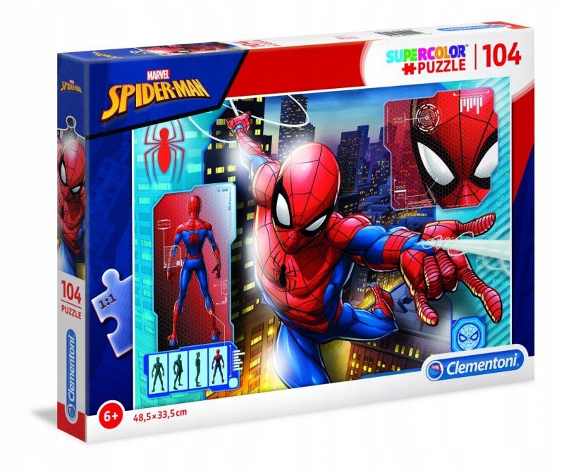 

Puzzle Supercolor 104 Spider-Man