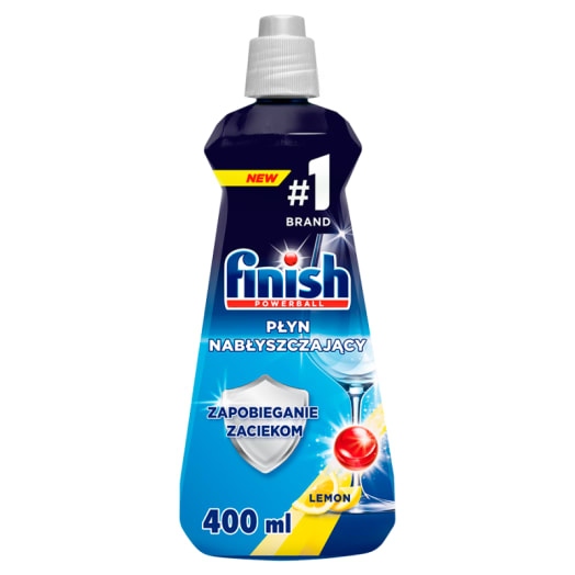 4xFINISH Leštidlo Leštidlo do myčky Lemon citronové 400 ml