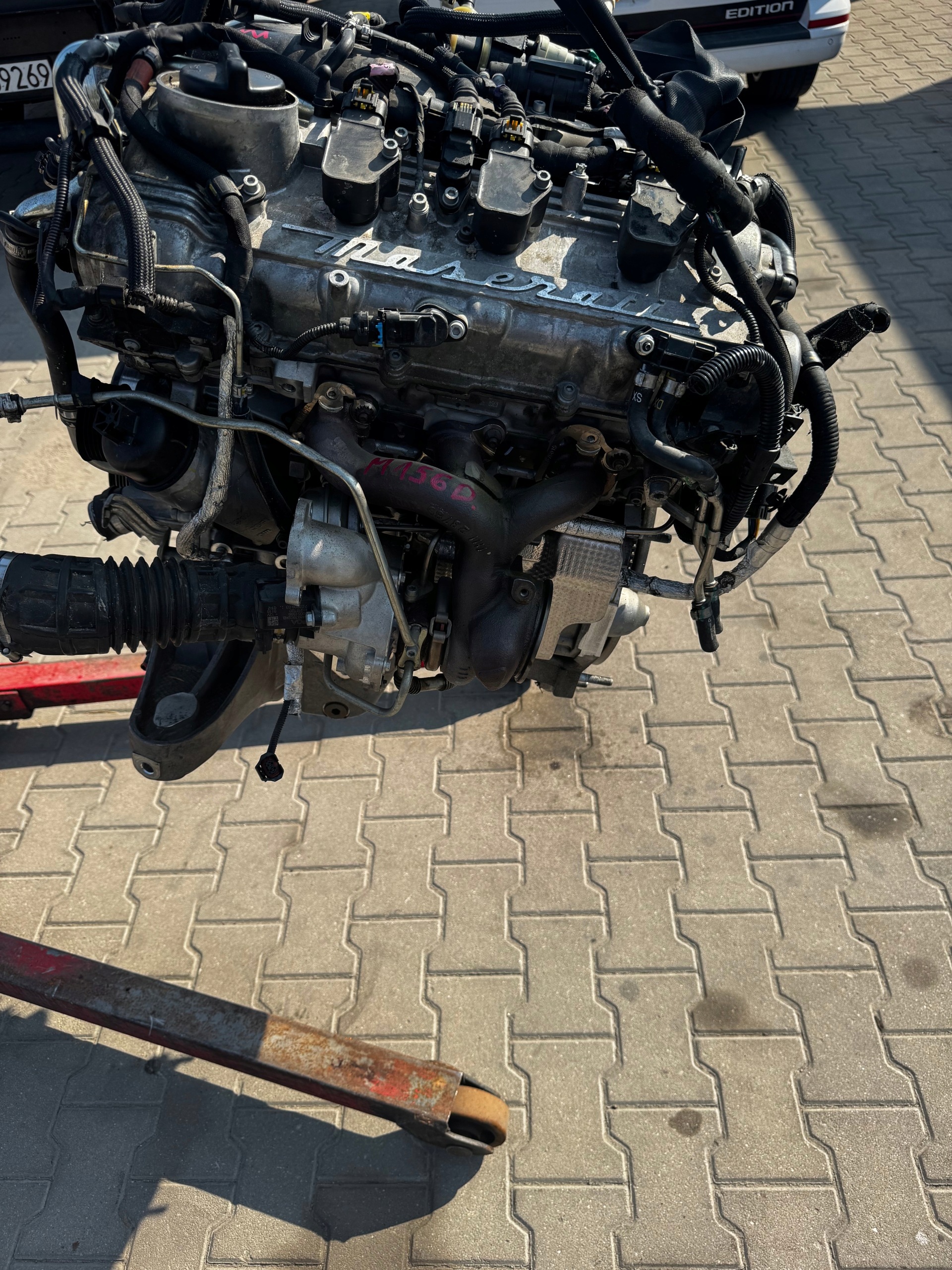 engine complete MASERATI 3,0 M156D 40TYS KM