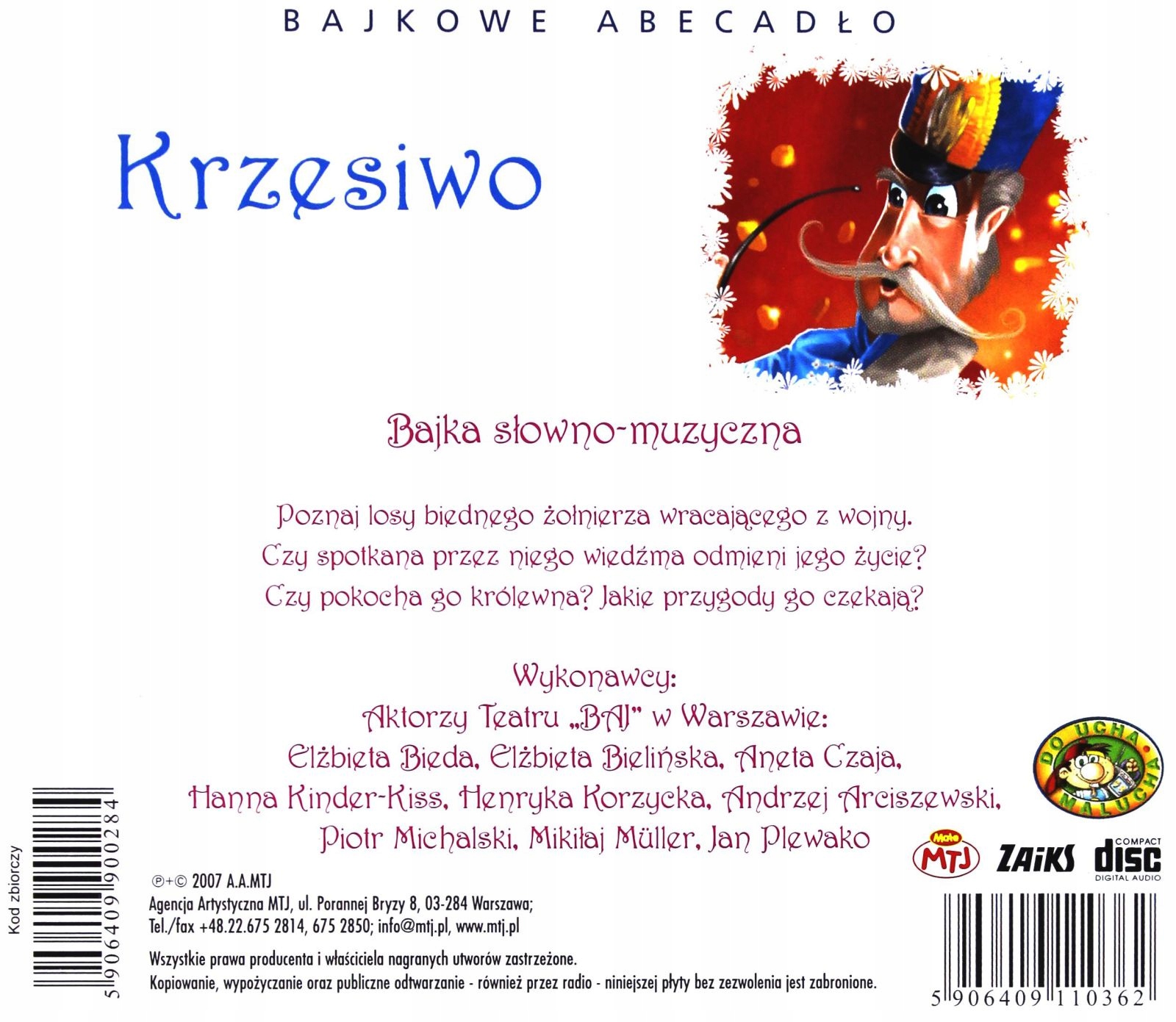 KRZESIWO [AUDIOBOOK] Stan opakowania oryginalne