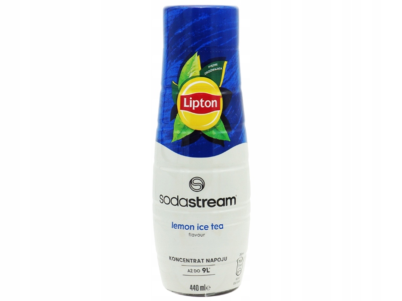 SYROP SODASTREAM LIPTON LEMON ICE TEA DO SATURATORA 9L NAPOJU z 440ml Kod producenta 8719128117843