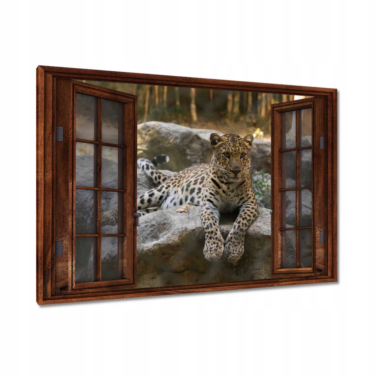 Obrazy 120x80 Leopard