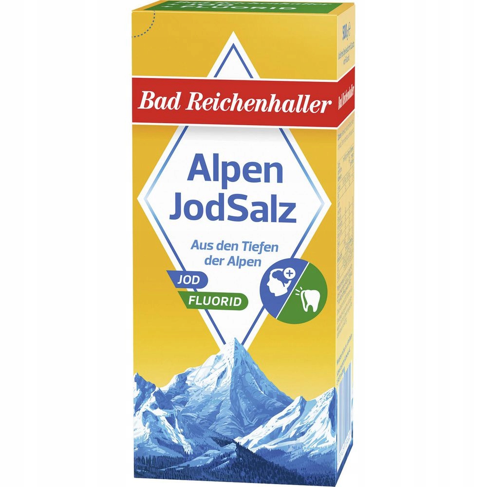 Sól spożywcza Bad Reichenhaller 500 g