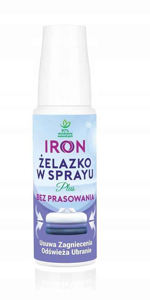 2x Iron Tekutá žehlička ve spreji Plus 100 ML Žehlení bez cestovní žehličky x3