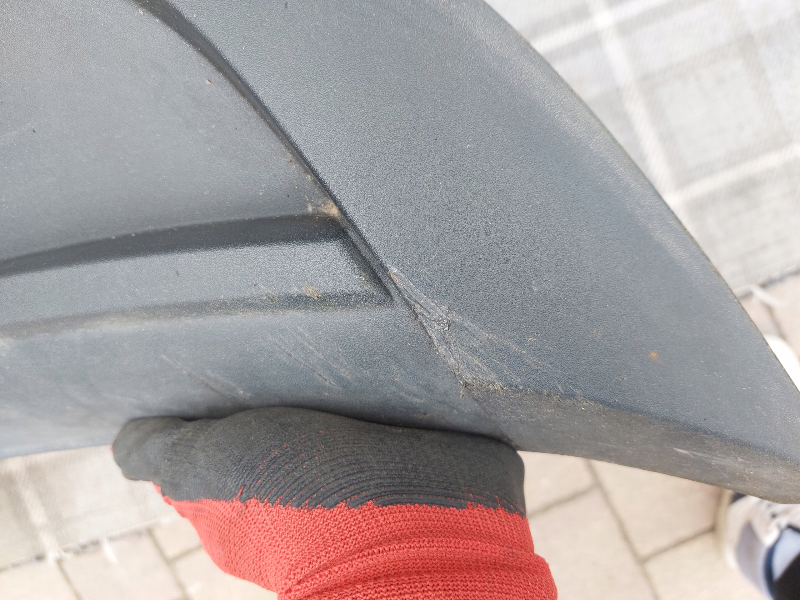 DAKLADKA SPOILER der Stoßstange heck AUDI A3 8V 18r