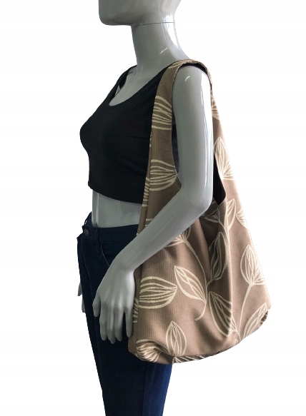 TORBA WOREK TOREBKA SZHOPER OPONKA BEŻ LIŚCIE Kod producenta Cherry