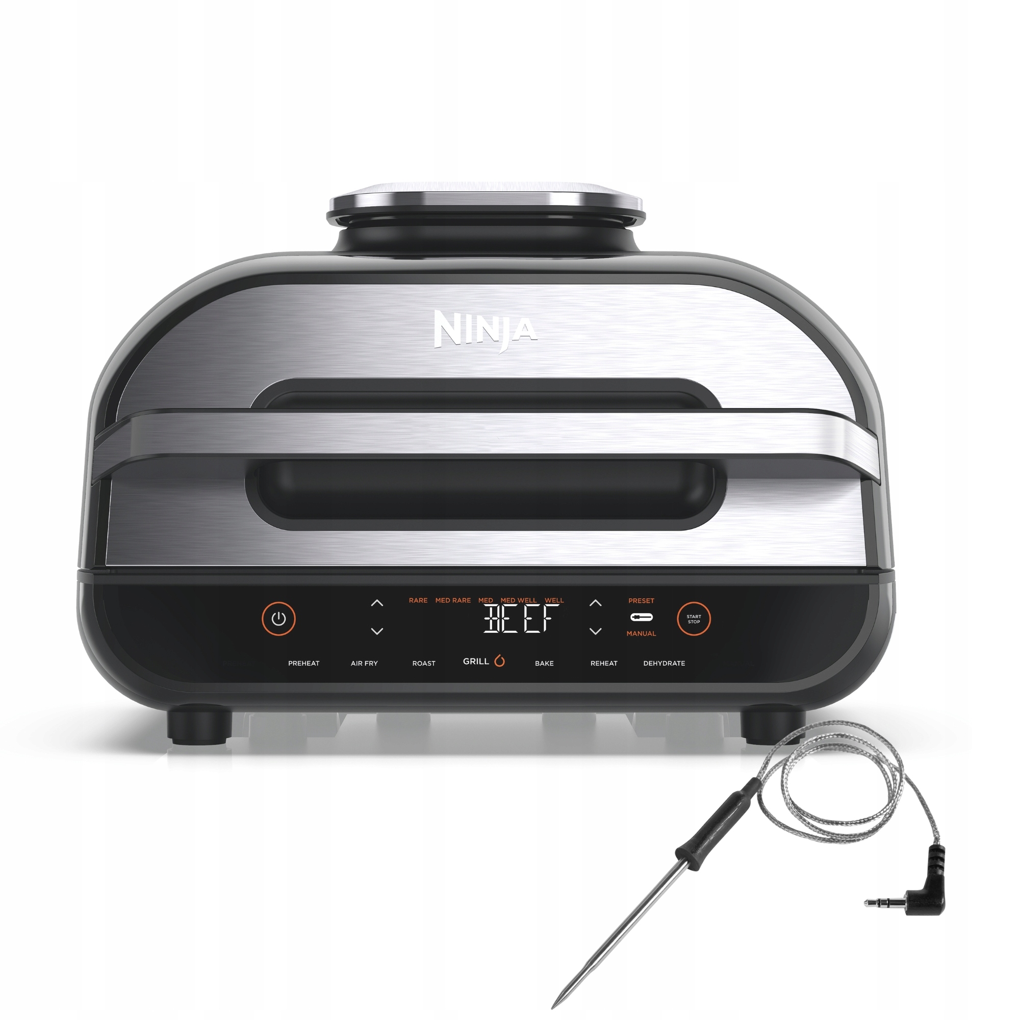 Grill elektryczny Ninja AG551EU 2w1 Frytkownica beztłuszczowa 6 funkcji