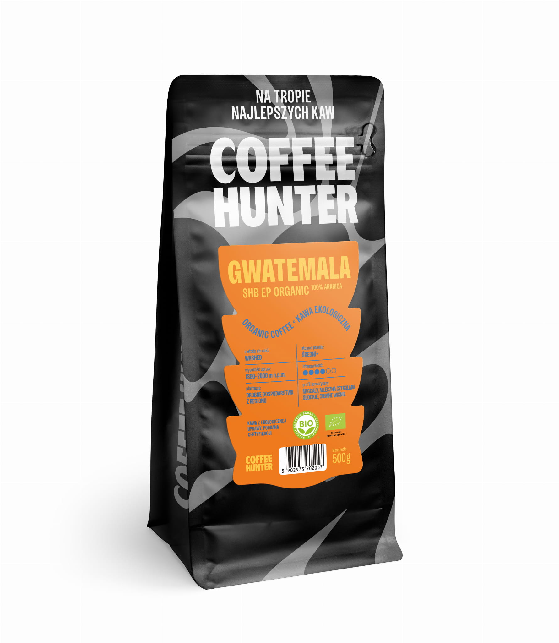 Levně Káva Organická Guatemala Shg Ep Káva Zrnková 500 g Coffee Hunter Sp zoo