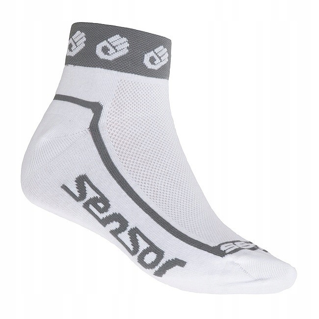 ponožky Sensor Race Ručičky - White