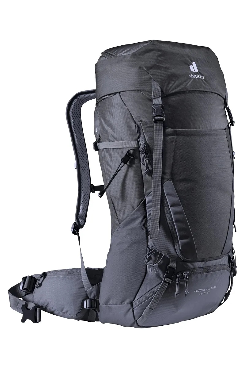 Plecak trekkingowy damski Deuter Futura Air Trek 45+10L Sl szary