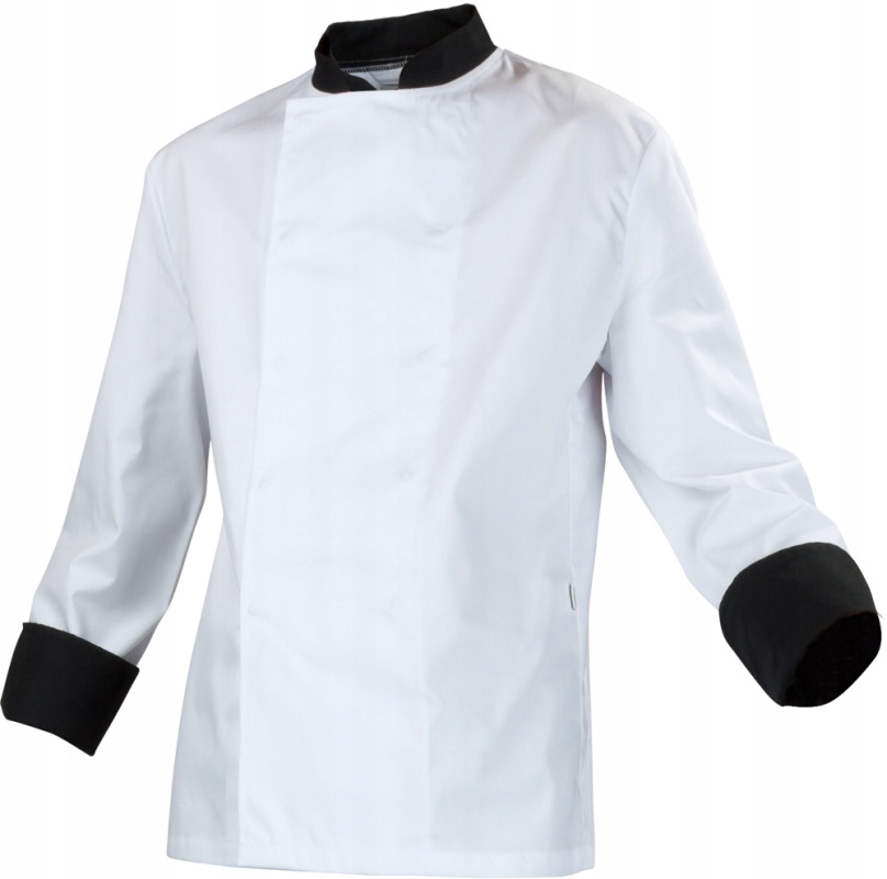 Bluza Kucharska HACCP (Biały,Czarny) 52