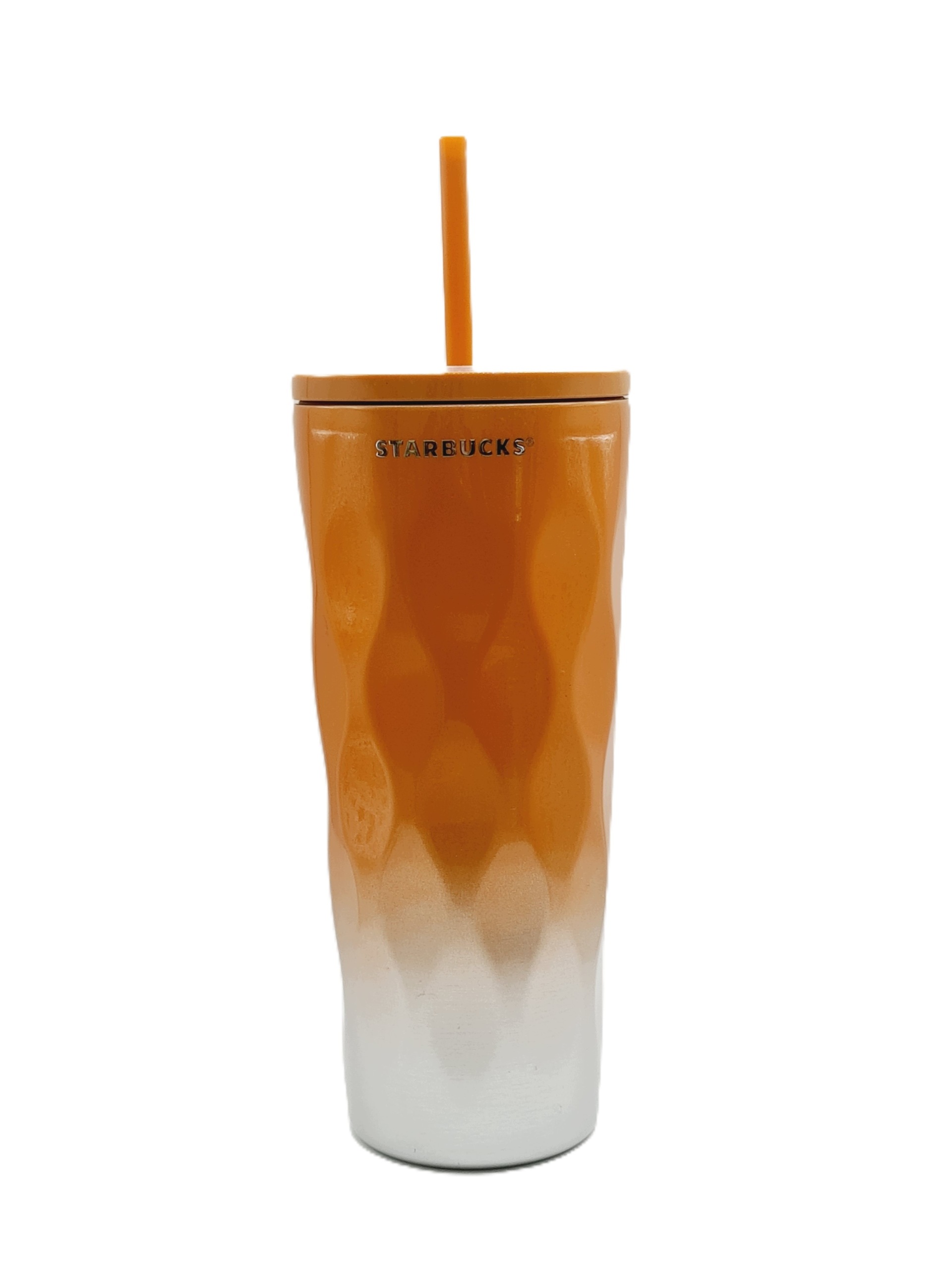 Starbucks Kubek Termiczny 590ML Orange Silver 20oz