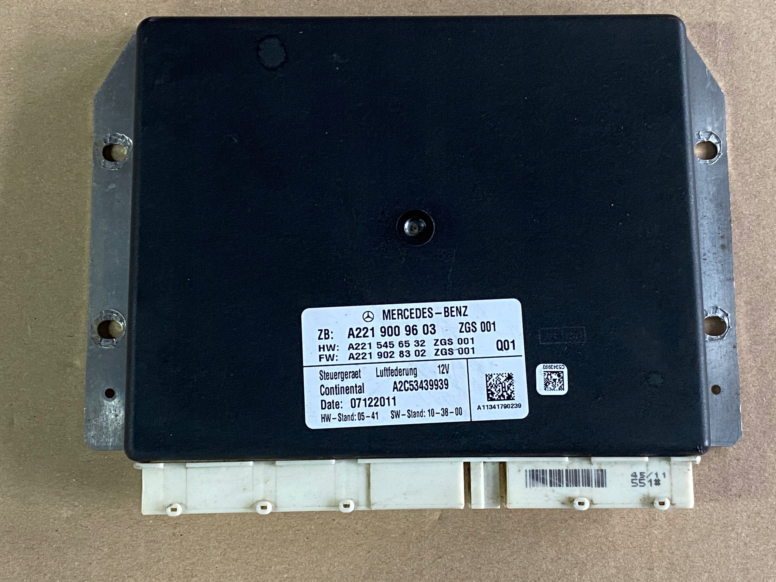 Модуль подвески Mercedes W221 A2219009603