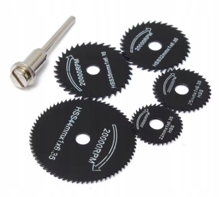 Диски для dremele 5 шт.   штифт