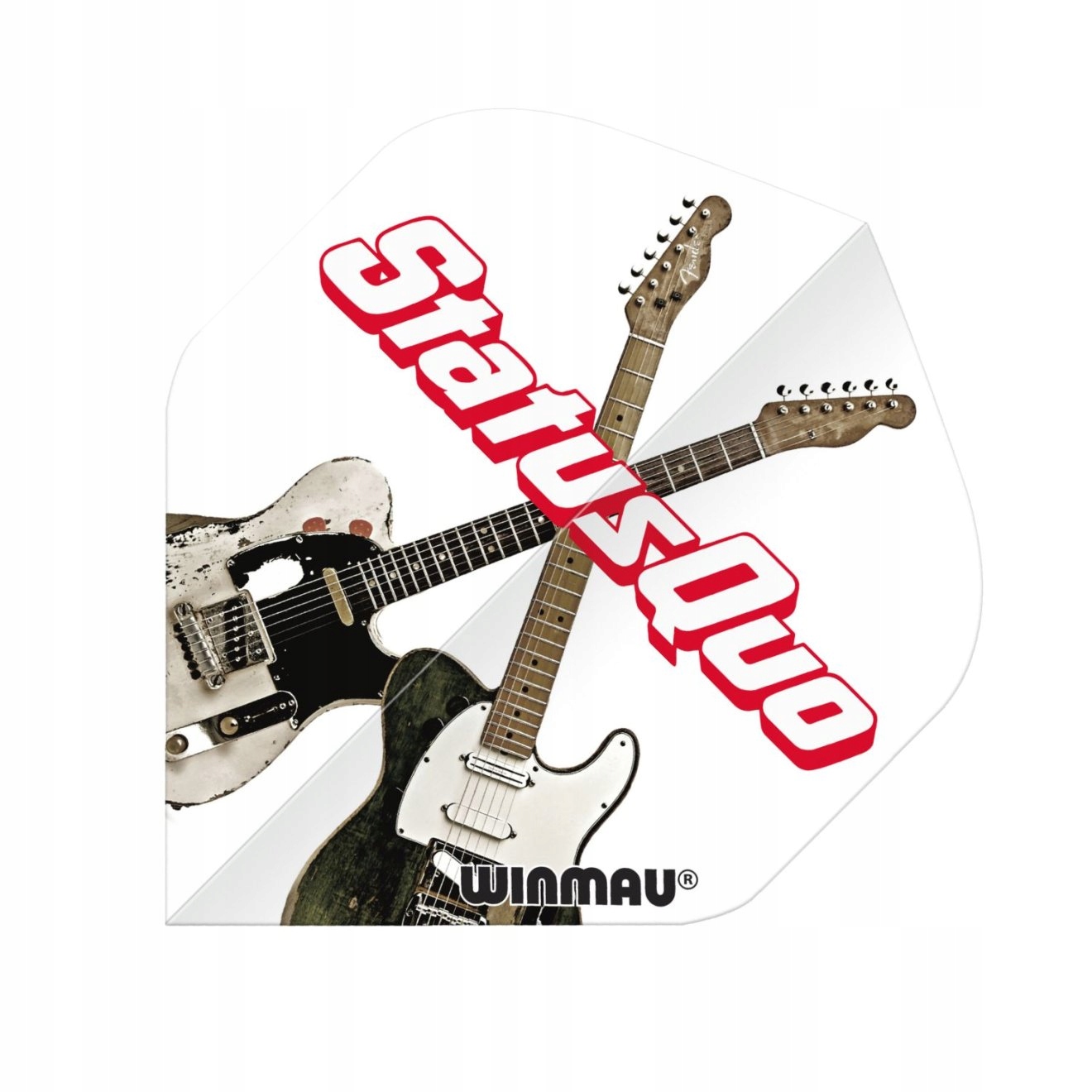 Loty Rock Legends Status Quo White Guitars W6905.244