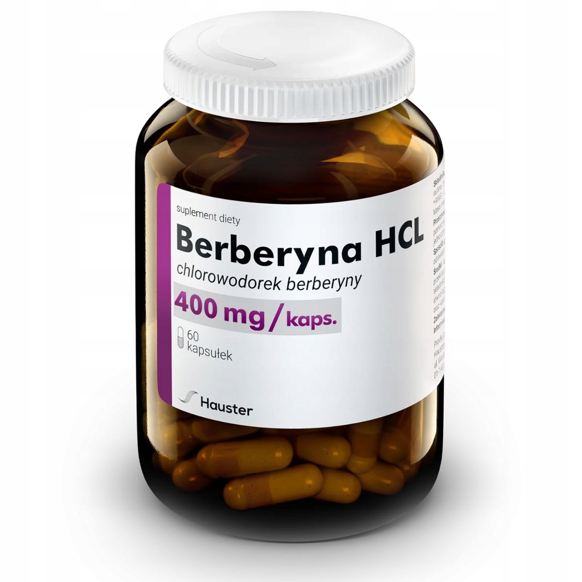 Berberín Hauster 400mg hladina glukózy 60 kapsúl