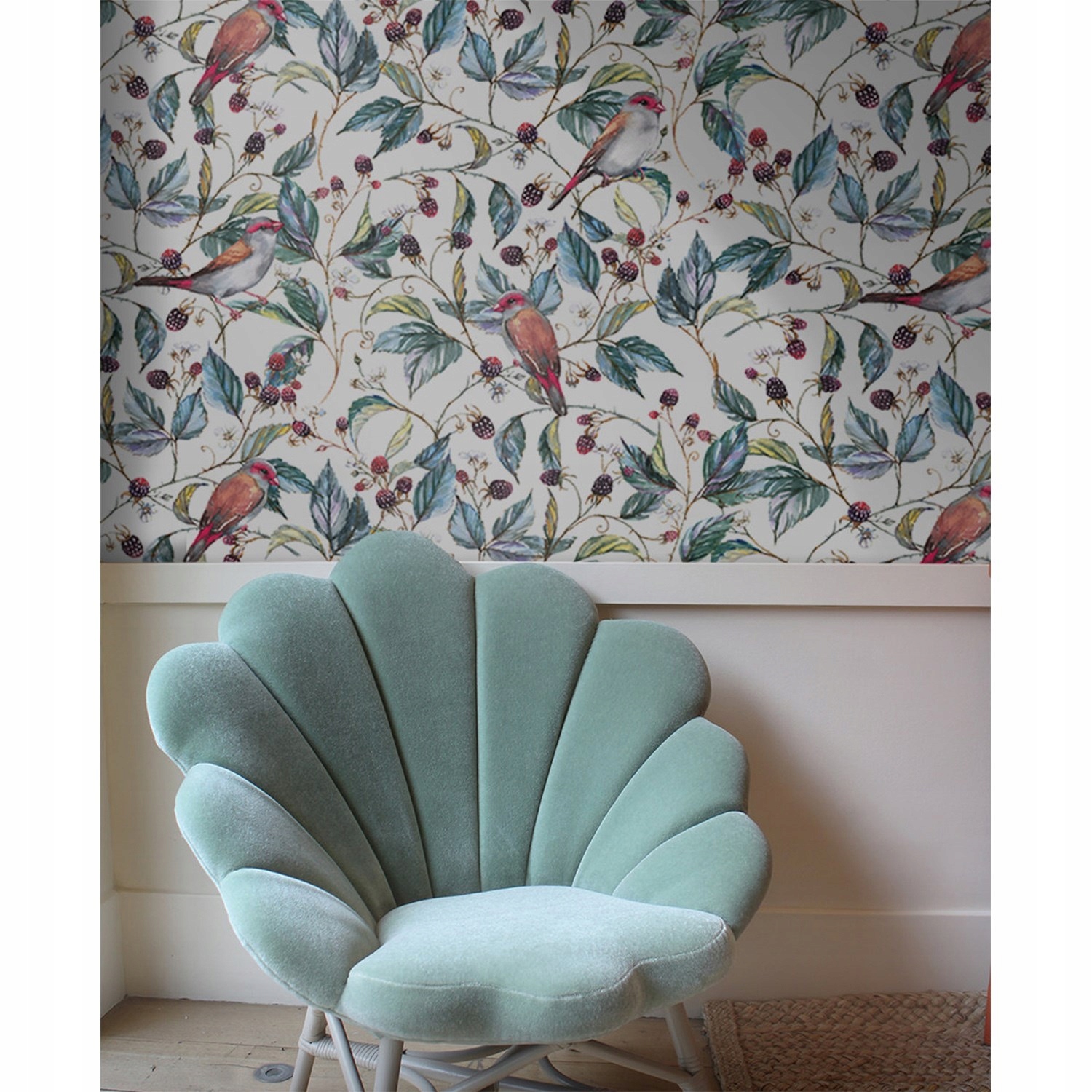 

Fototapeta ścienna Vintage ptaki akwarele 360x250