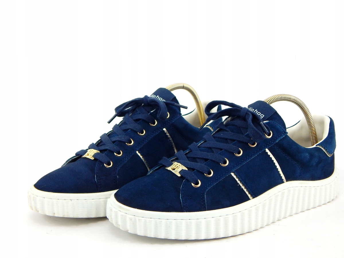 Buty ze skóry PHILIP HOG r 40\26 cm IDEALNY Wysokość obcasa/platformy 3.5 cm