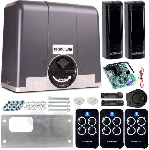 Pohon Pro Posuvné Brány – Startovací Sada BLIZZARD500 230V