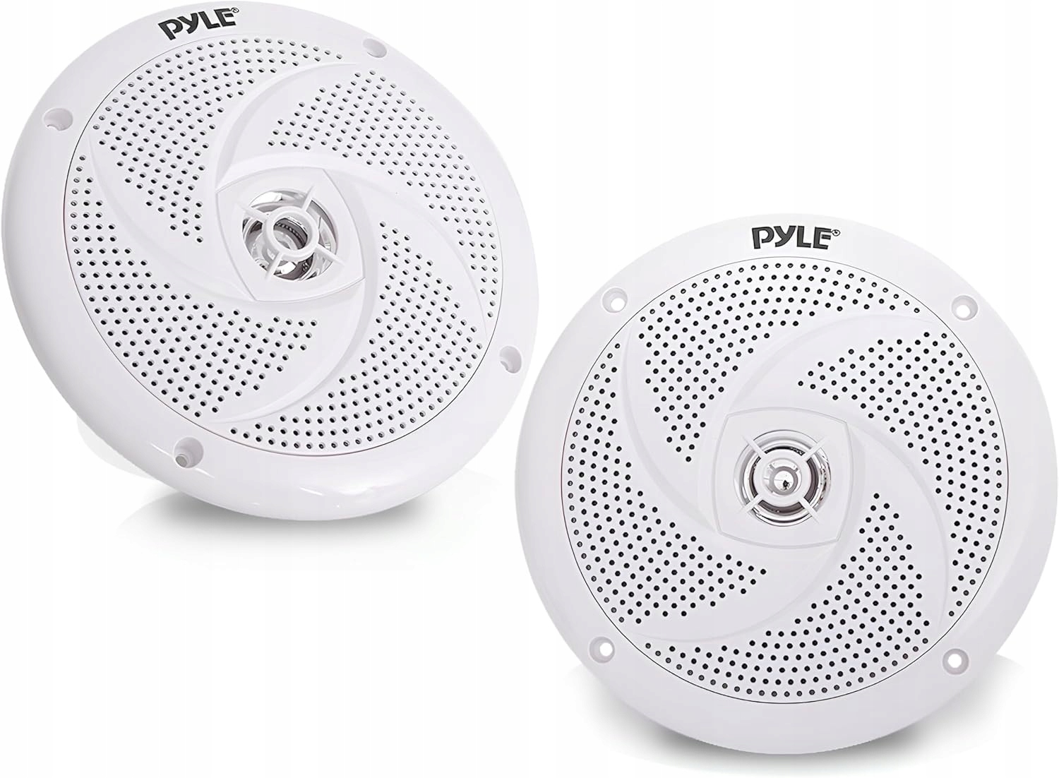 Pyle PLMRS6W głośniki Marine 16,5cm 19,3cm do jachtu łodzi białe 2szt